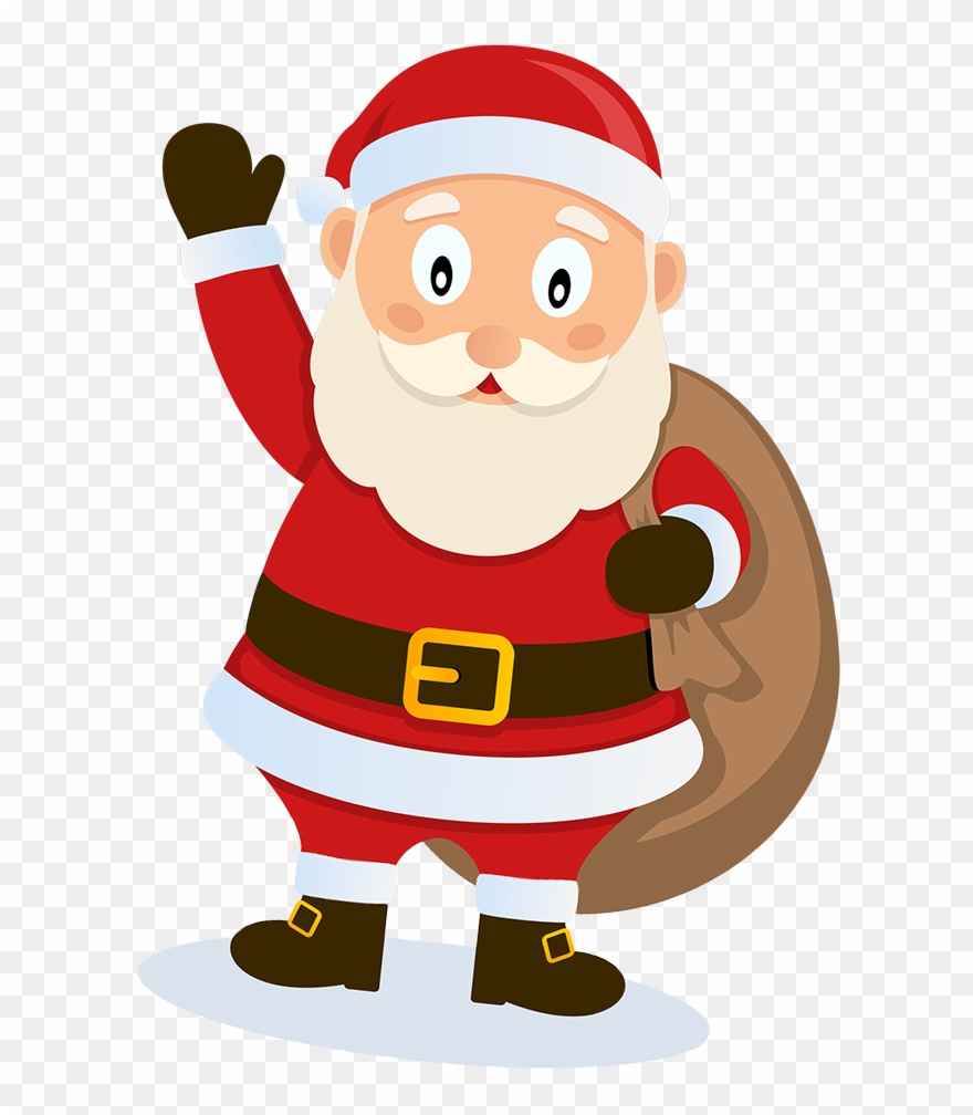 Graphic Black And White Download Customisable Santa - Clipart Santa Png Transparent Png