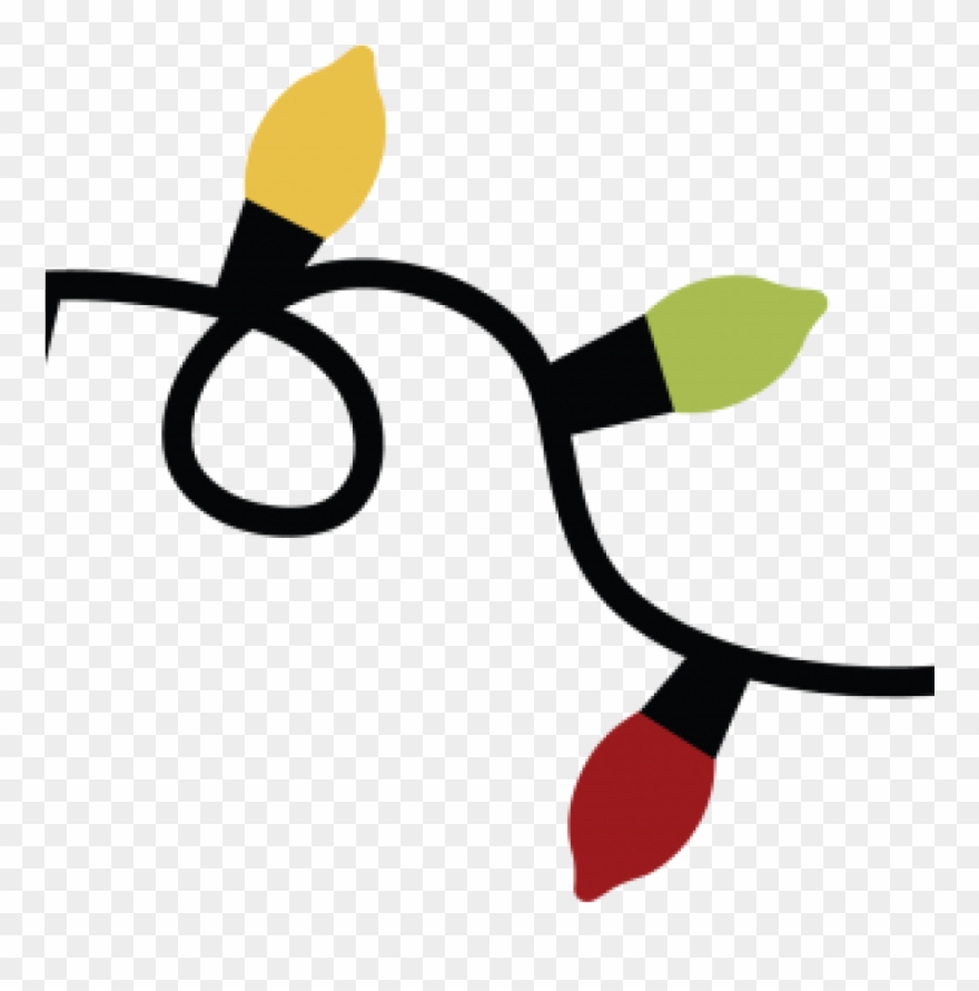 Christmas Lights Clipart Clip Art Image Clipartix History - Transparent Christmas Lights Clipart - Png Download