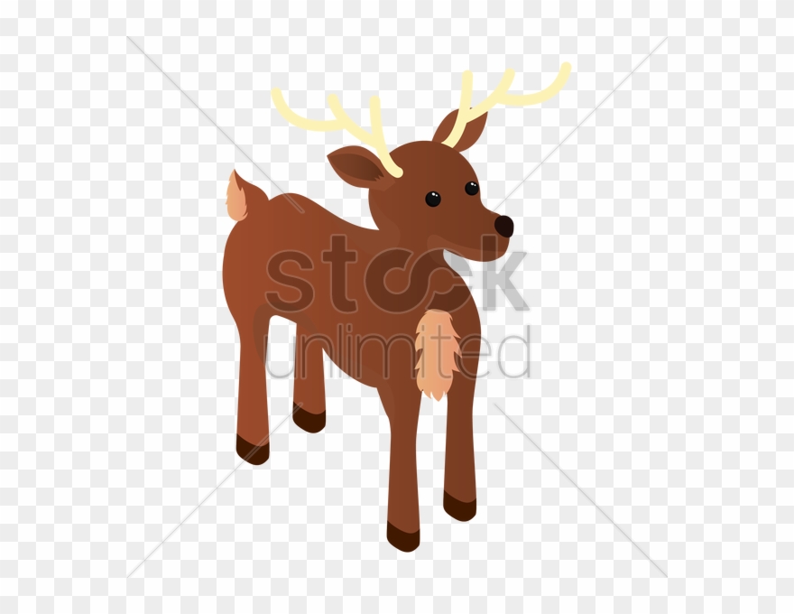 Reindeer Clipart Reindeer Cattle - Reindeer - Png Download