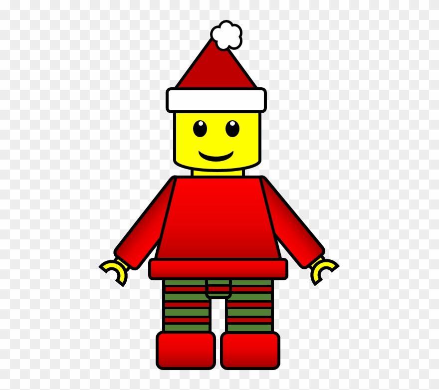 Christmas Lego Inspired Kids Clipart For Teachers Lego - Christmas Lego Clip Art - Png Download