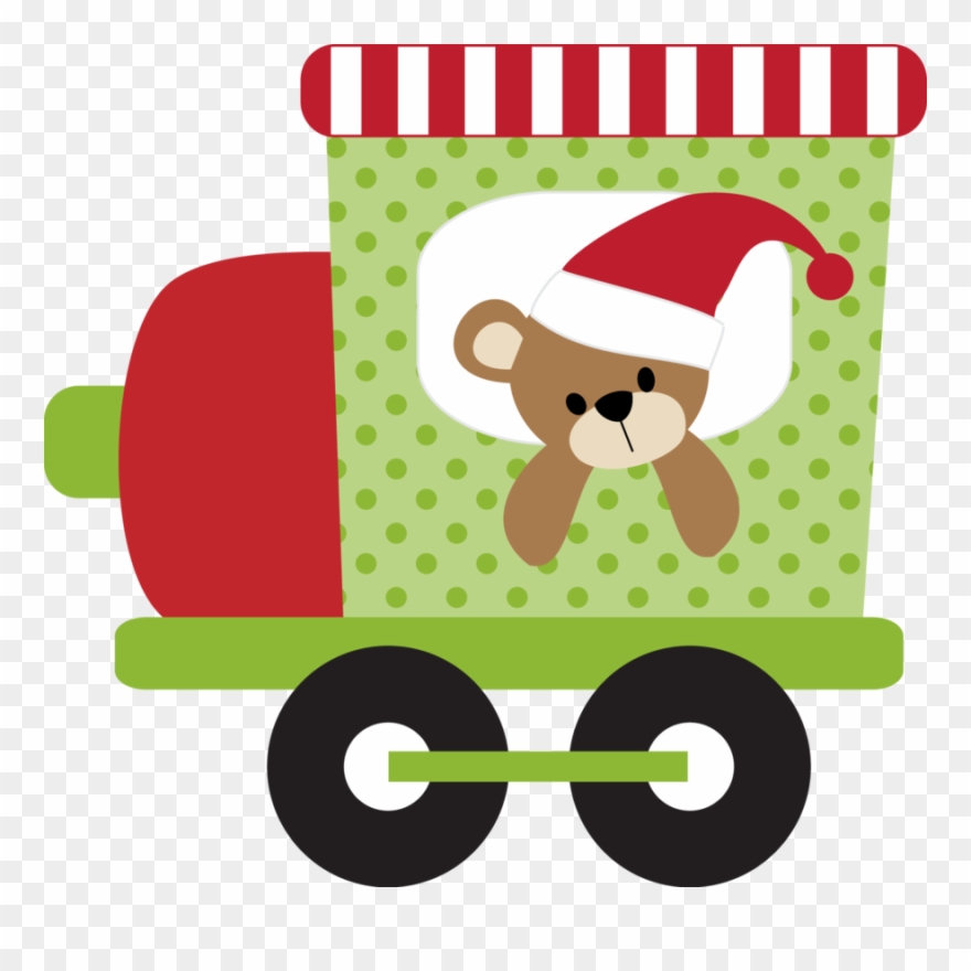Christmas Teddy Bear Clip Art Christmas Topper, Christmas - Christmas Clip Art - Png Download