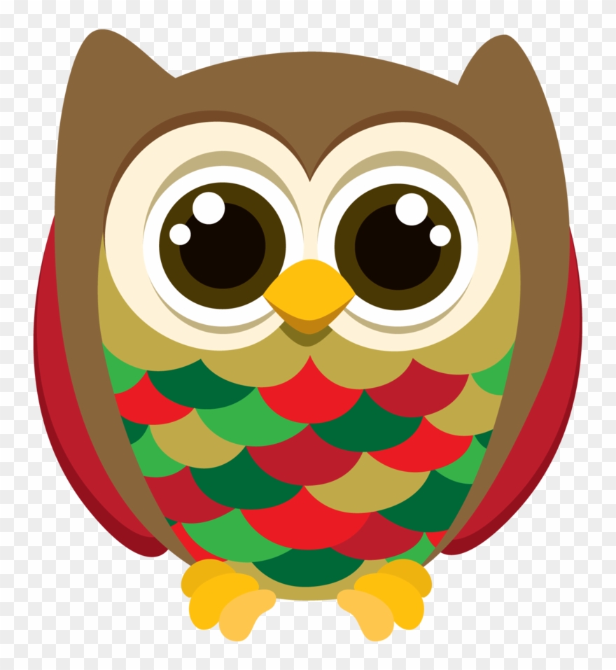 Owls For Kids Christmas Clip Art - Big Sister Tile Coaster - Png Download