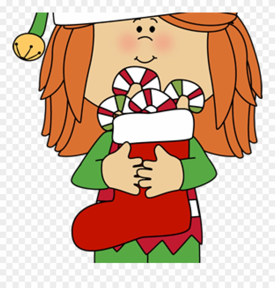 Christmas Elves Clipart Collection Of Free Elves Clipart - Christmas Girl Elf - Png Download