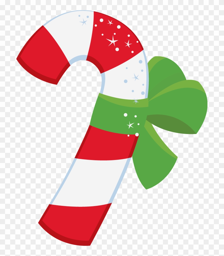 Christmas Templates, Christmas Clipart, Christmas Tag, - Candy Cane Clip Art - Png Download