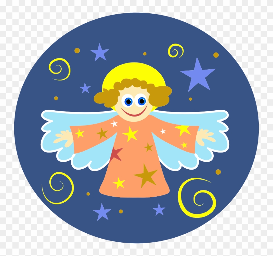 Clipart Christmas Angel - Clip Art - Png Download
