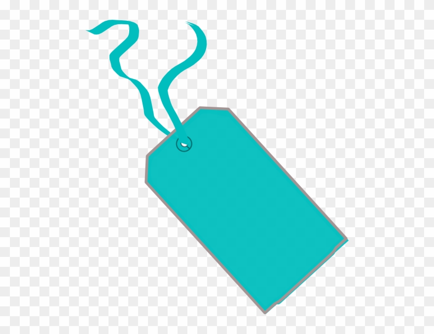 Gift Tag Clipart Black And White - Tag Clip Art Png Transparent Png