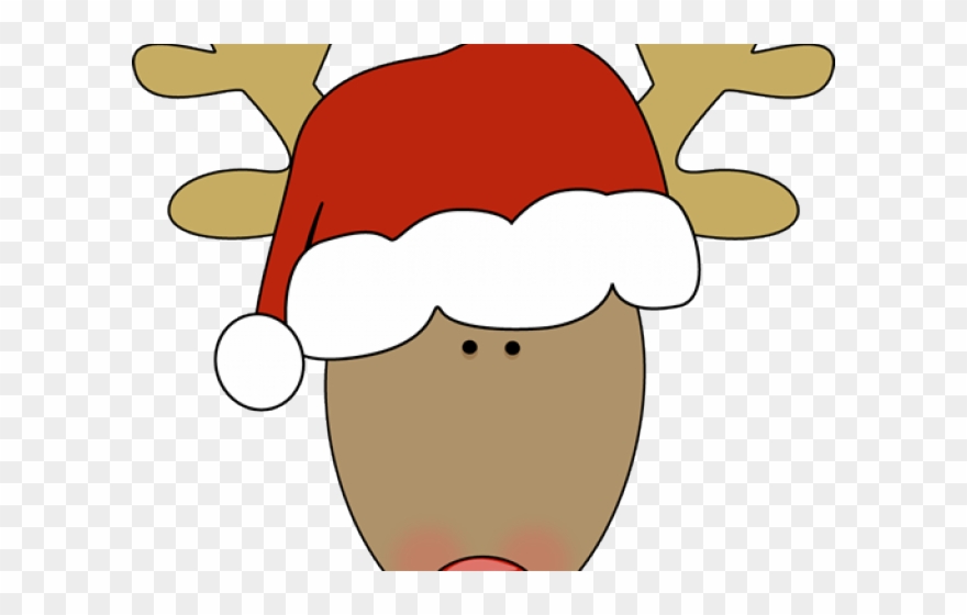 Holiday Clipart Reindeer - Clip Art Reindeer - Png Download