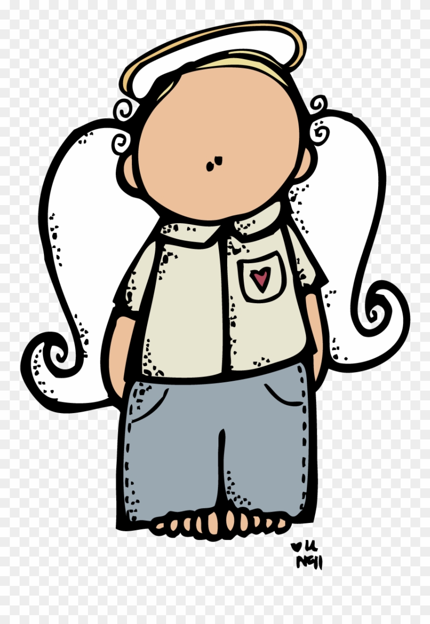Gift Clipart Melonheadz - Melonheadz Angel Clip Art - Png Download