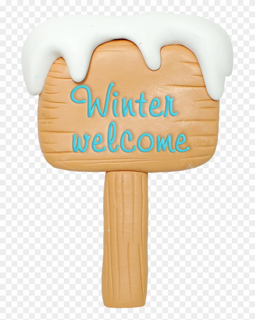 Winter Clipart, Christmas - Winter Welcome Sign Clipart - Png Download