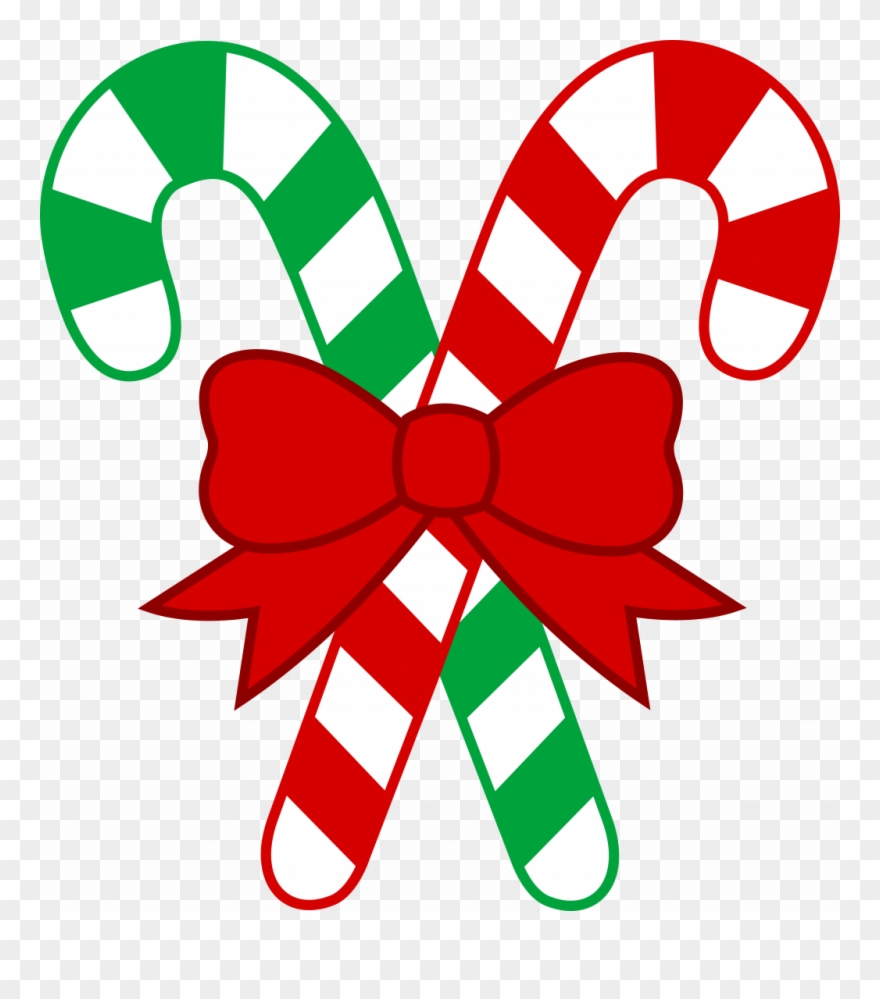 Christmas ~ Christmas Free Downloadable Clipart Vintage - Candy Cane Clipart Transparent - Png Download