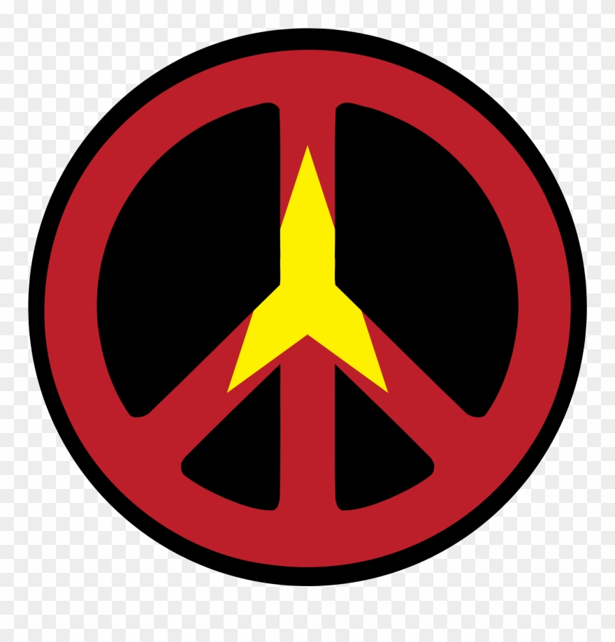 Flag Art Vietnam Flag Peace Symbol Fav Wall Paper Background - Peace Symbol Vietnam Clipart