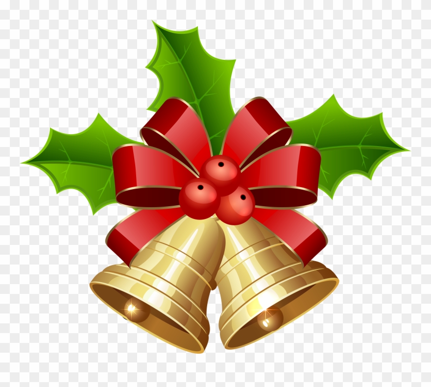 Christmas Bells Images Clip Art - Png Download