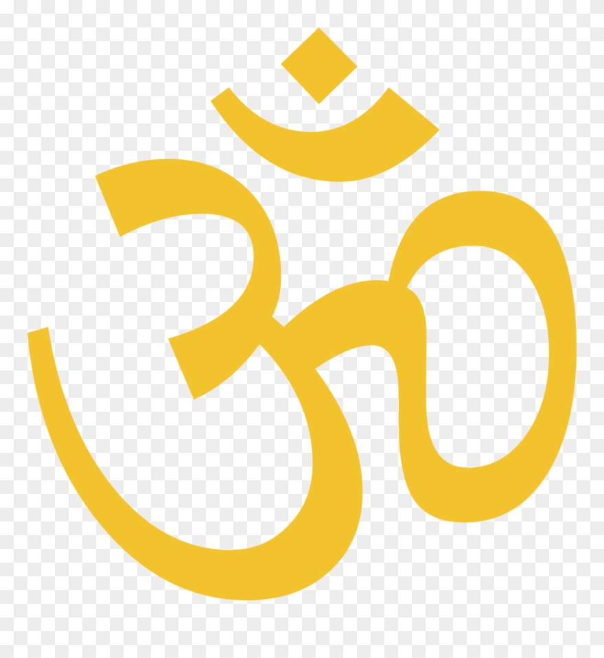 Om Symbol Clip Art - Hinduism Symbol - Png Download
