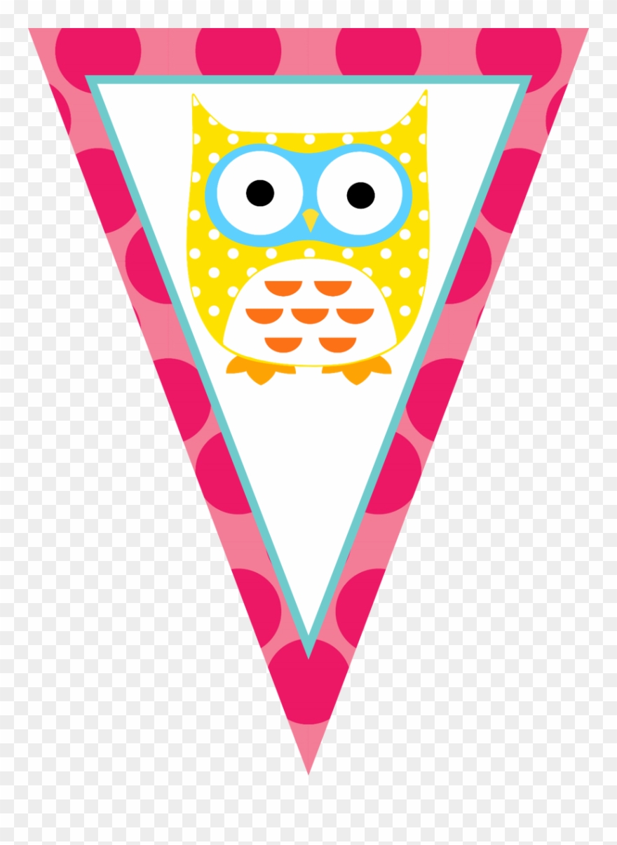 Owl Clipart Banner - Owl - Png Download