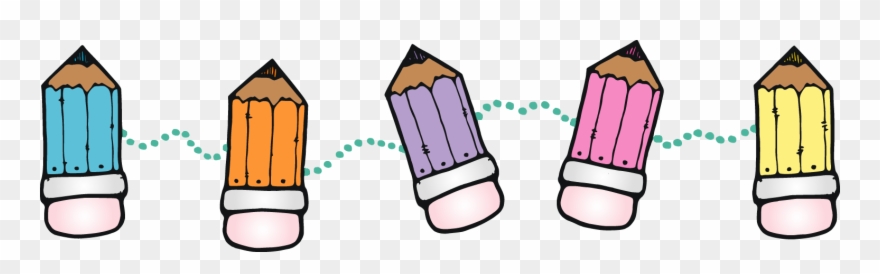School Border Free Download - Pencil Clip Art Dj Inkers - Png Download