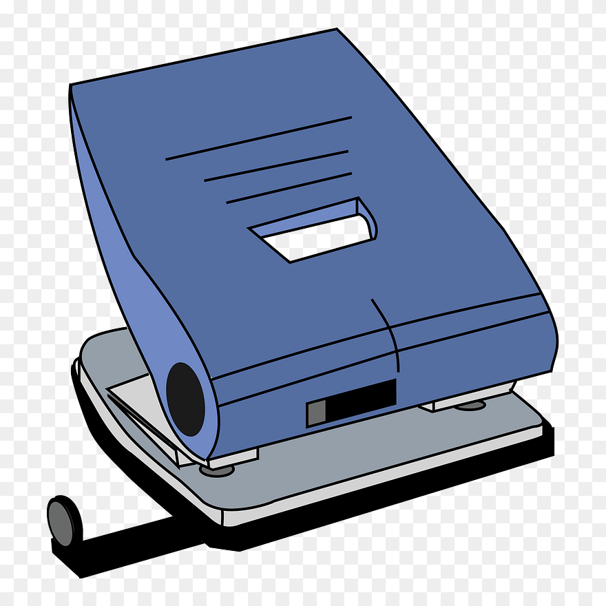 Pictures Of Stationary - Hole Punch Clipart - Png Download
