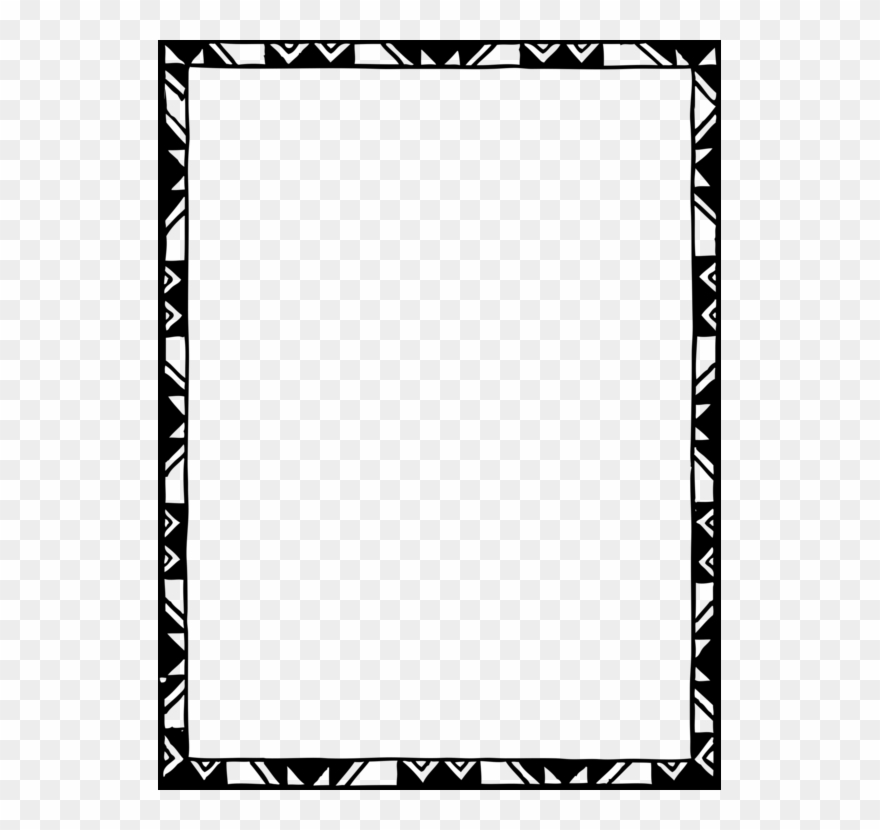 Borders And Frames Decorative Borders Picture Frames - Border Clip Art - Png Download