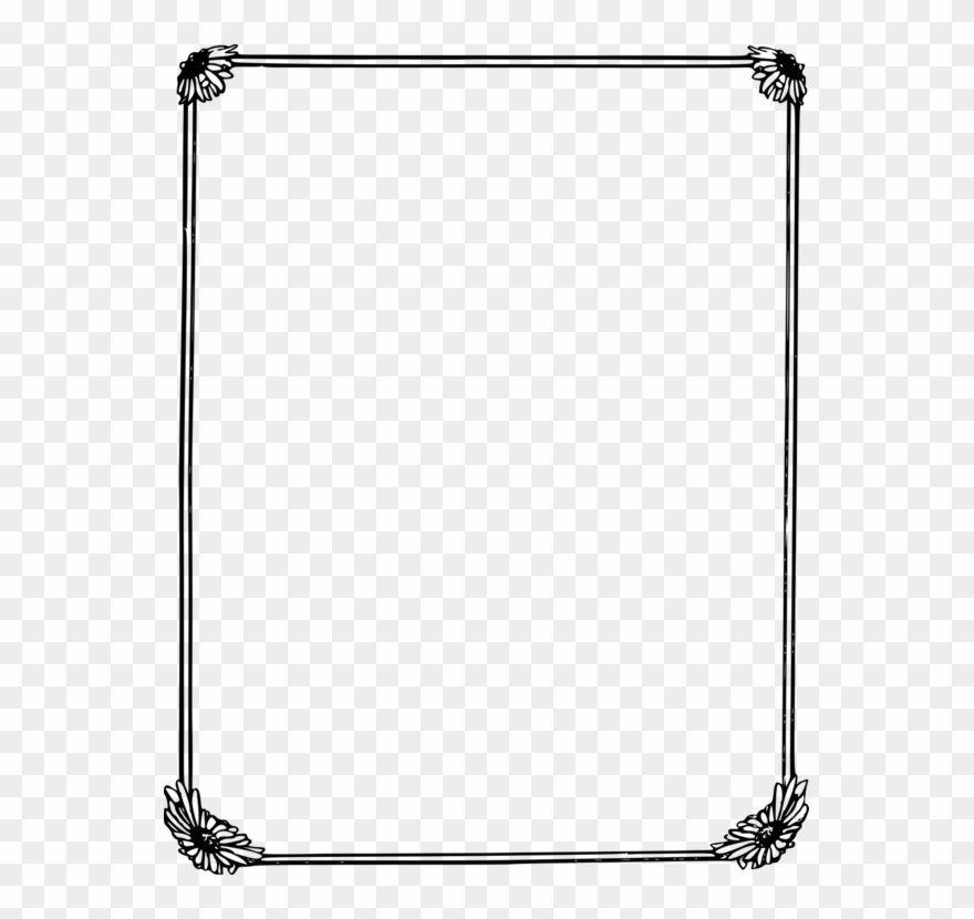 Picture Frames Borders And Frames Decorative Arts Ornament - Cornice Vettoriale Png Clipart