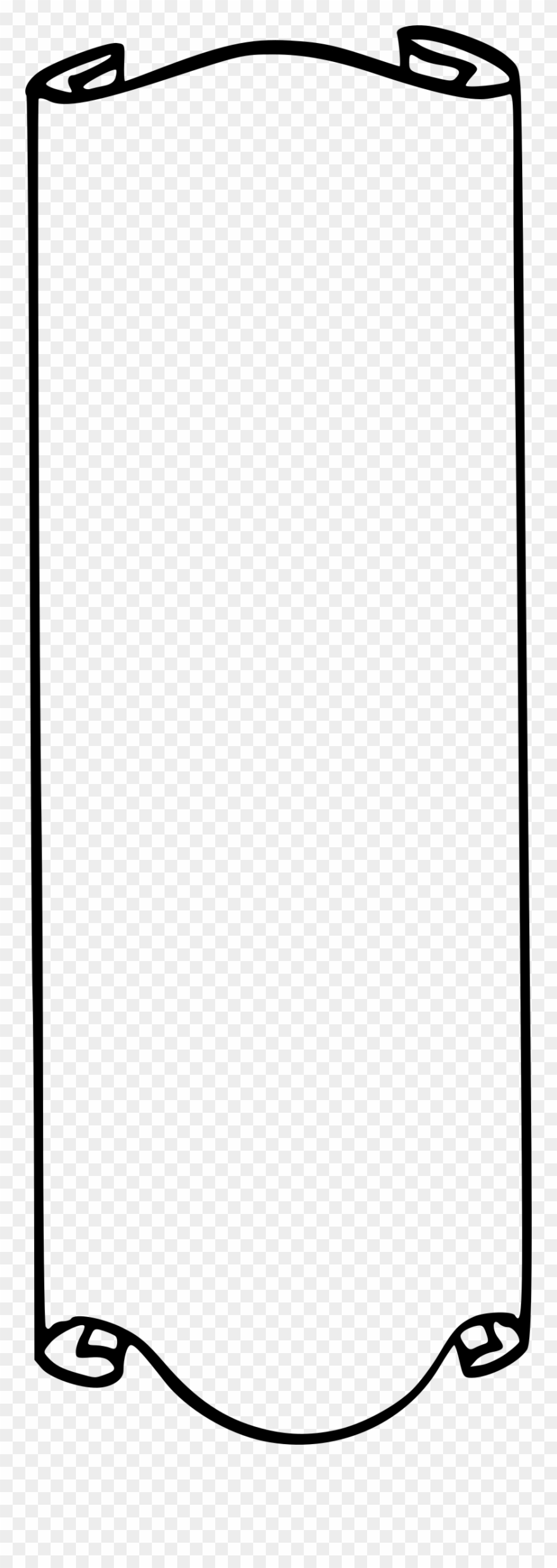 Scroll Frame Clipart