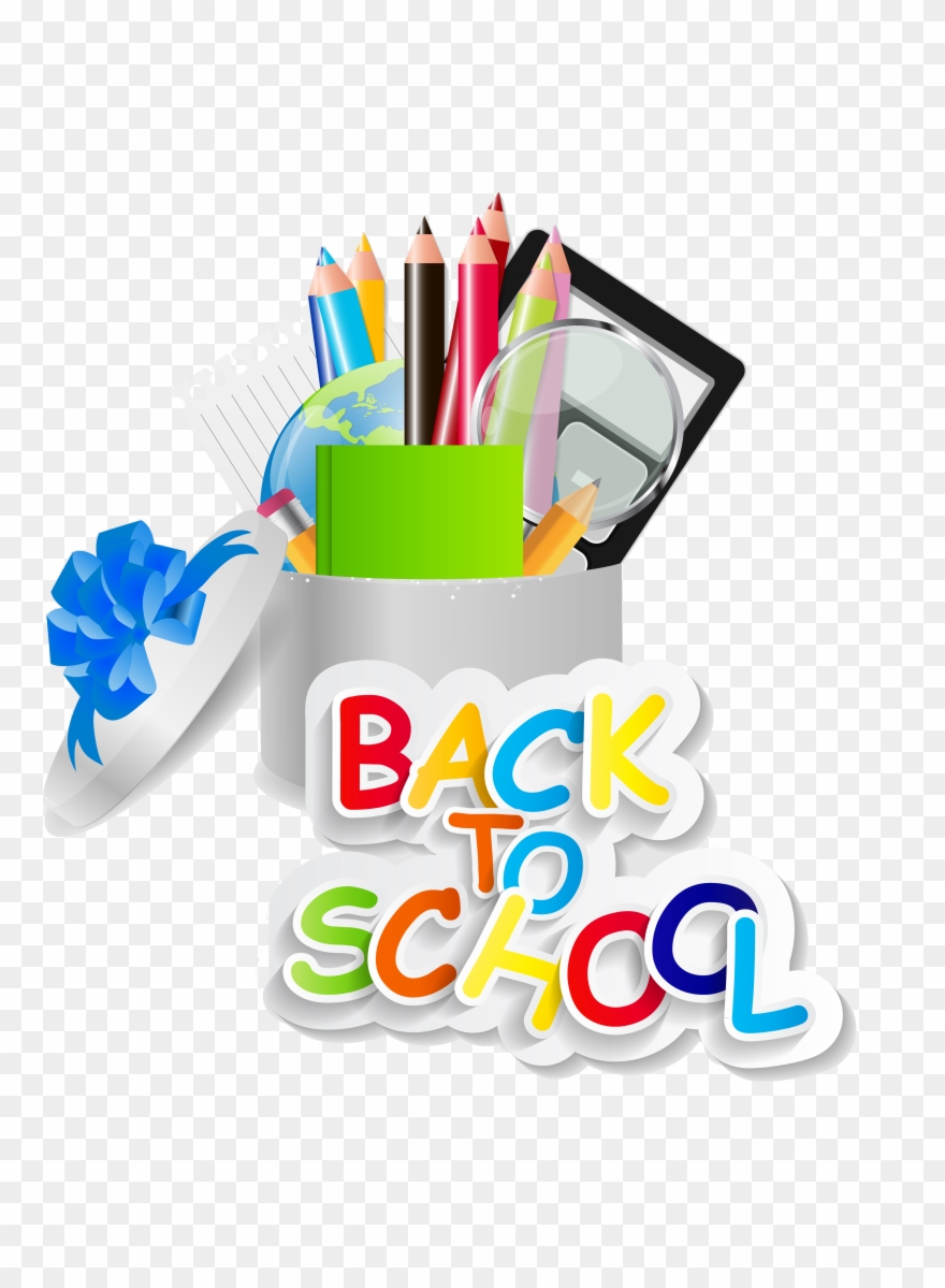 School Clip Stationary - Png Download