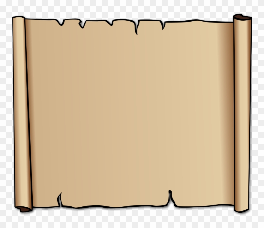 Parchment Background Or Border - Borders Clip Art - Png Download