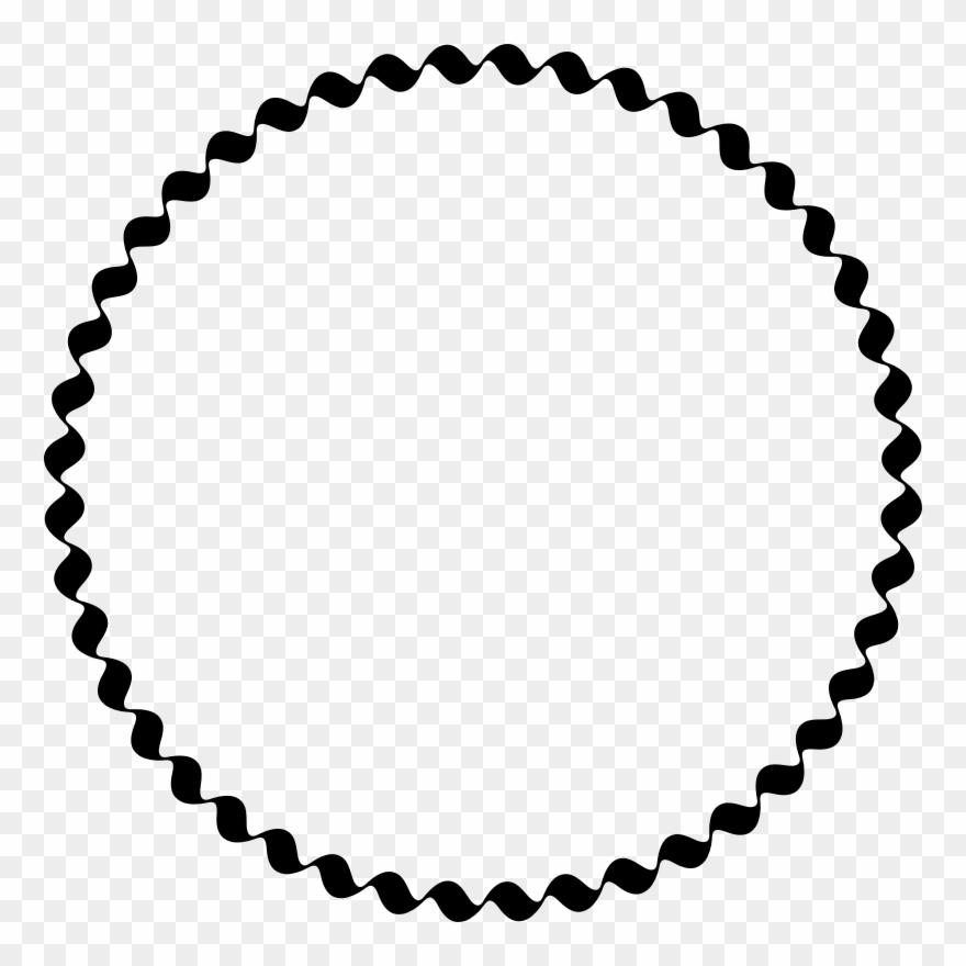 Picture Frames Drawing Art Ornament - Cute Blue Circle Frame Png Clipart
