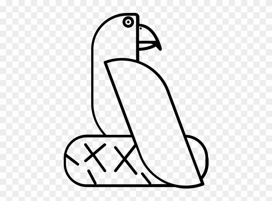 Hawk Rubber Stamp - Hawk Clipart