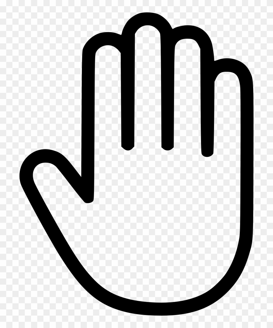 Hand Svg Png Icon Free Download 431660 Onlinewebfonts - Glove Icon Clipart