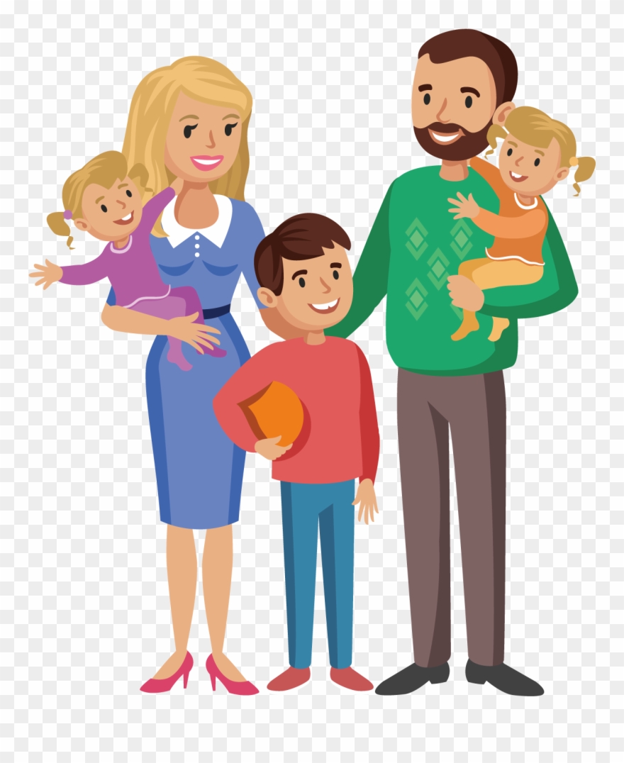 Family Parent Illustration - Parent Illustration Clipart