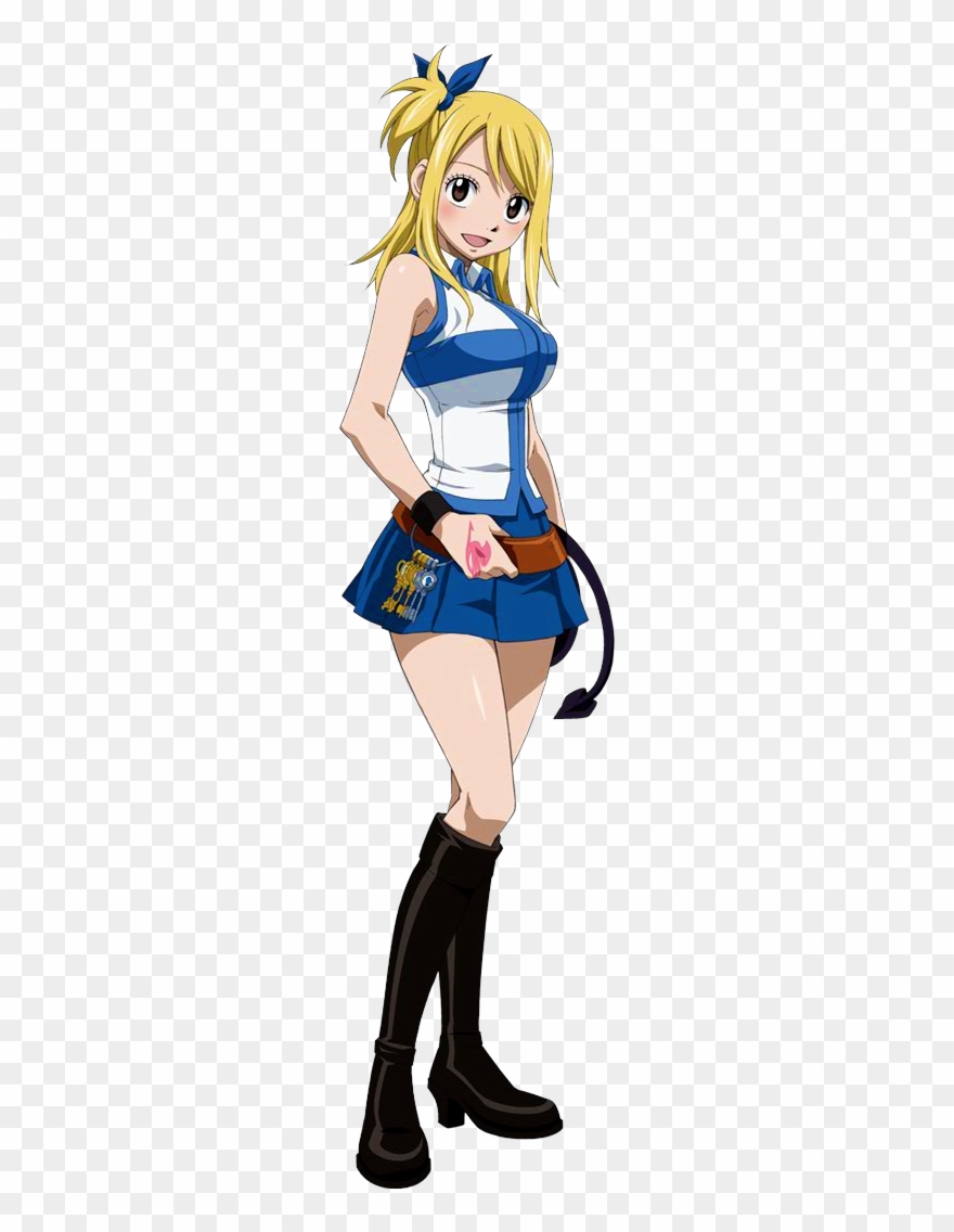 Celestial Spirit Magic - Lucy Fairy Tail Outfit Clipart