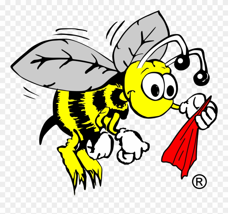 Clean Bee - Bee Clipart