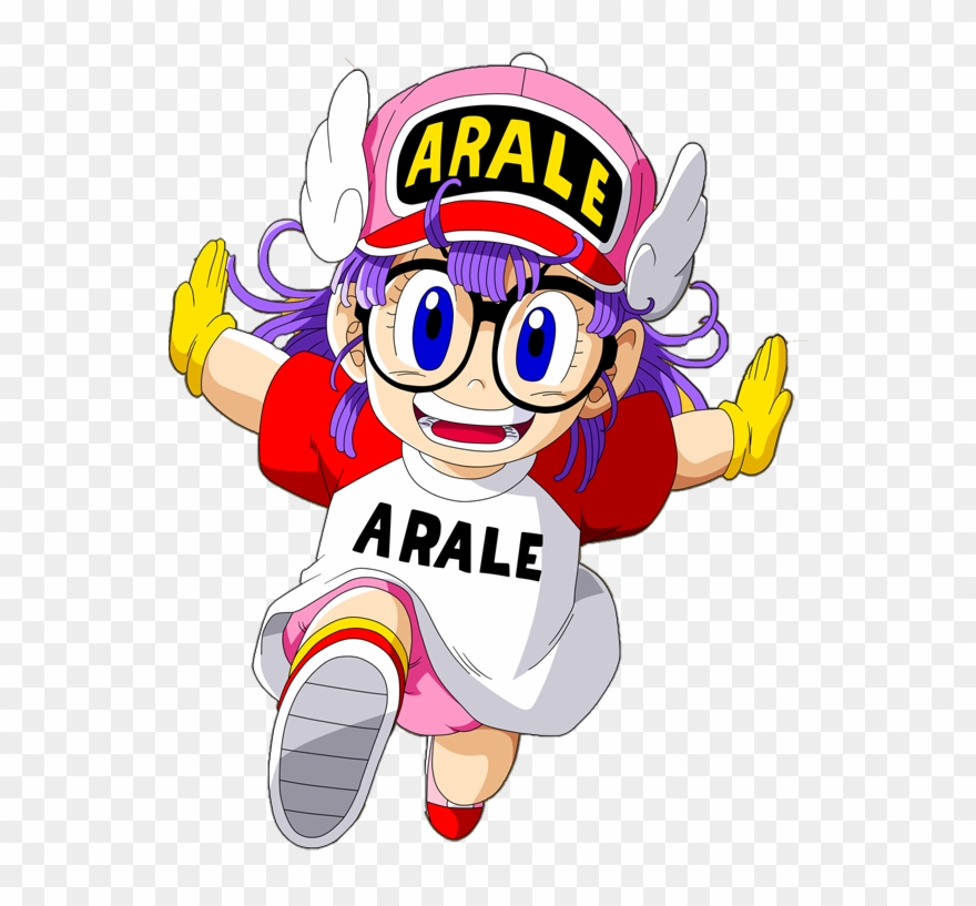 If He Feels Like Putting The Characters In An American - Arale Dragon Ball Png Clipart