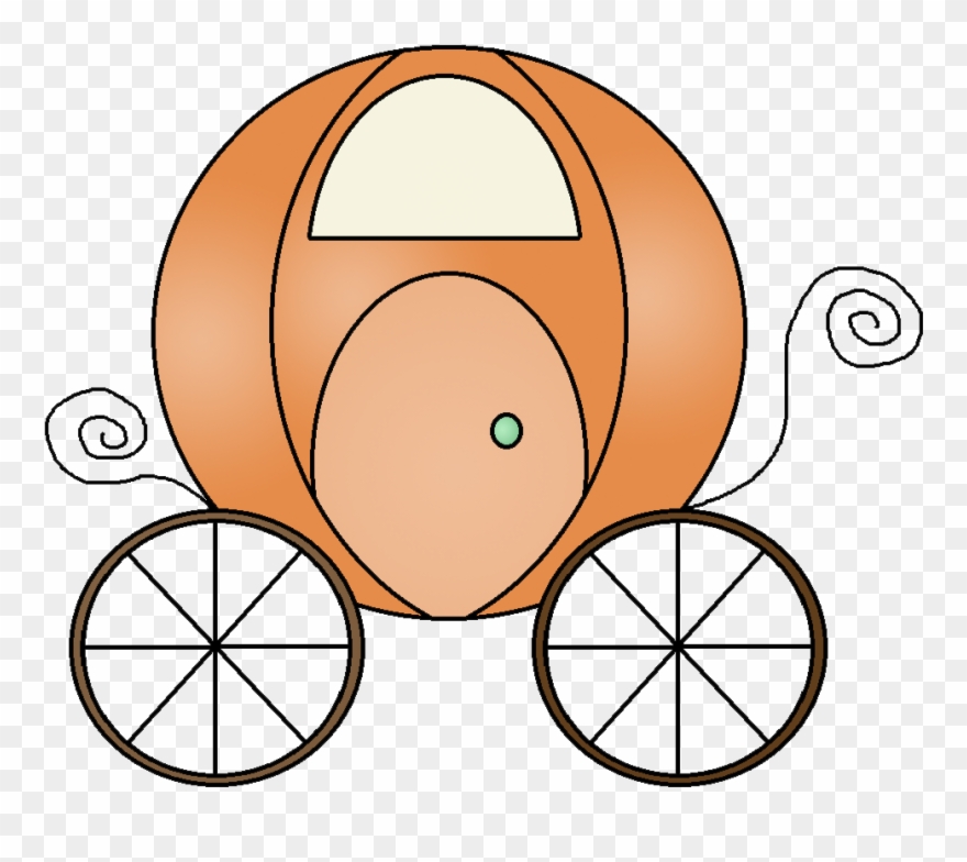 Background Courtesy Of - Carruagem Da Princesa Rosa Clipart