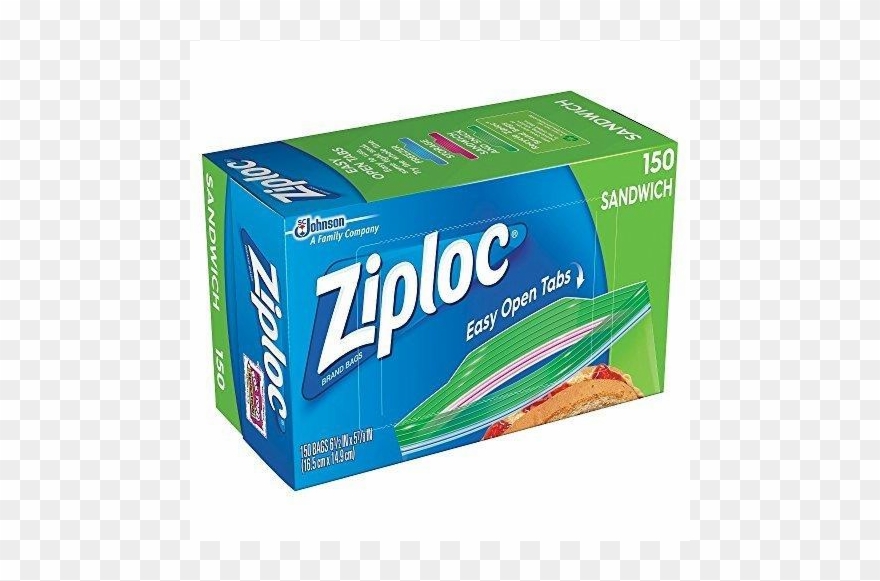 Ended - Ziploc Sandwhich Bags 150 Ct ... Clipart