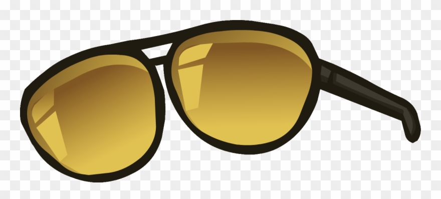 Aviator Sunglasses Png - Club Penguin Aviator Sunglasses Clipart