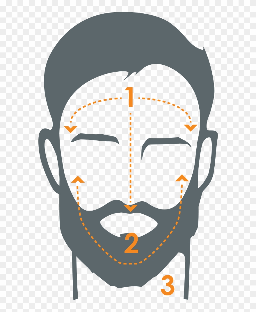 Men's Facial Cleansing Wash & Face Scrubber - Cleanser Clipart