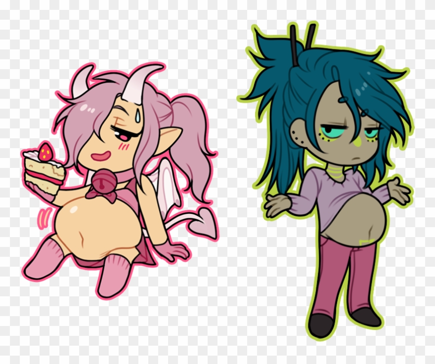 Stuffed Chibi Commissions - Cartoon Clipart