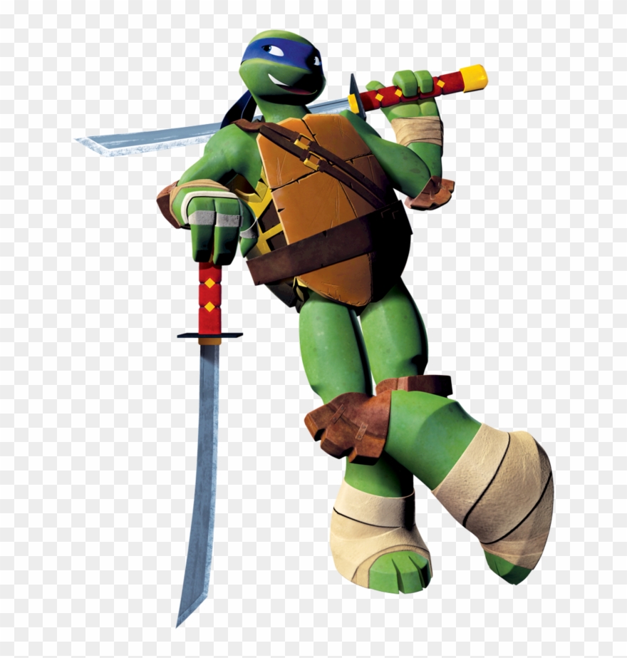 Ninja Turtle 2012 Leonardo Clipart