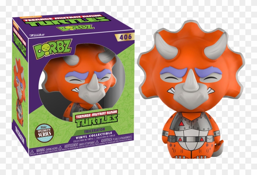 Teenage Mutant Ninja Turtles - Tmnt Triceraton Dorbz Clipart