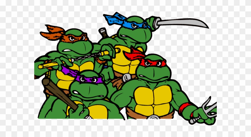 Tmnt Clipart Logo - Tmnt Nes Png Transparent Png