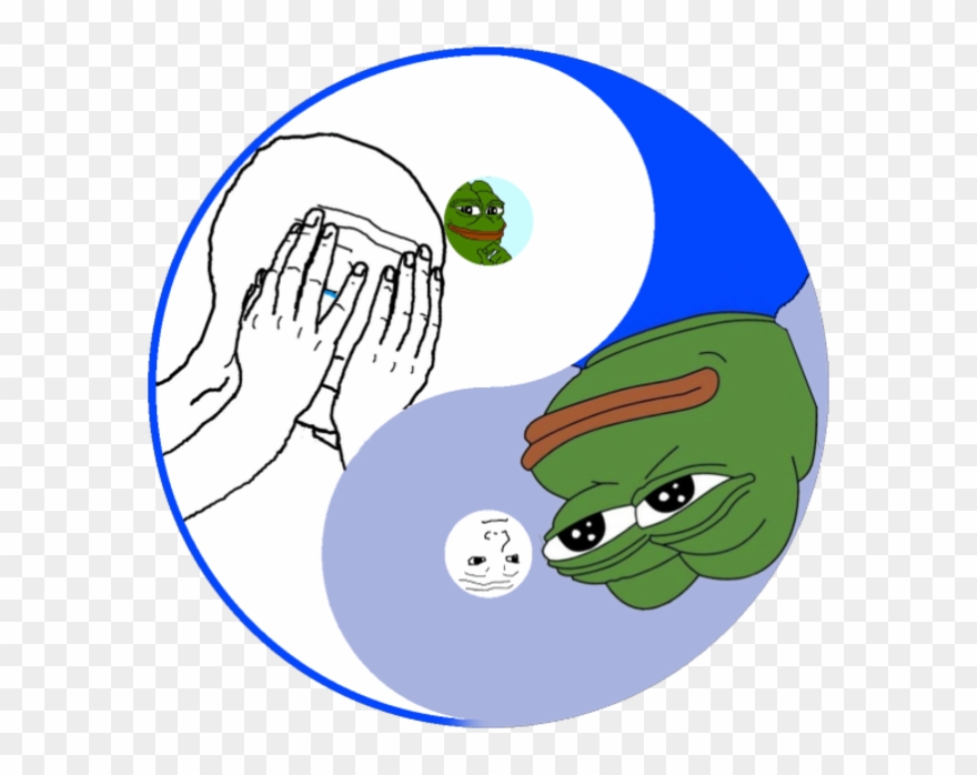 The Tao Of Pepe - Pepe The Frog And Feels Guy Clipart
