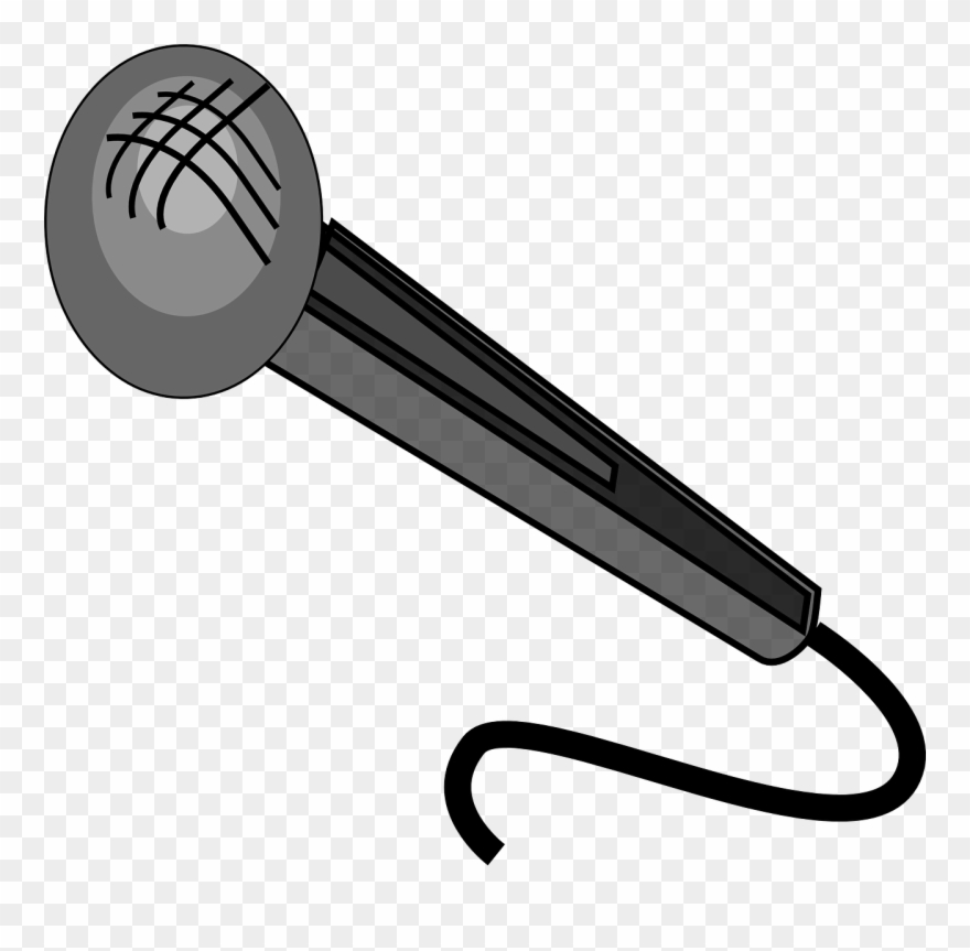 Microphone Sound Voice Sing Loud - Microphone Clipart Transparent Background - Png Download