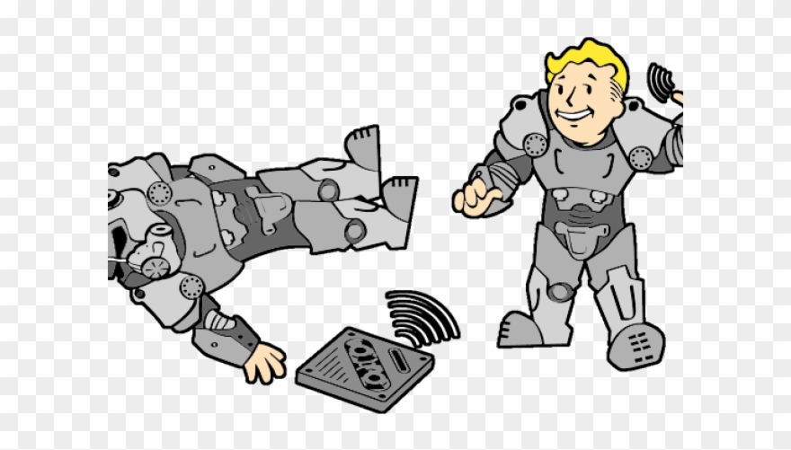 Brotherhood Clipart Reunion - Video Games Fallout Vault Boy Air Freshener Fall-air-7751-tnk.03 - Png Download