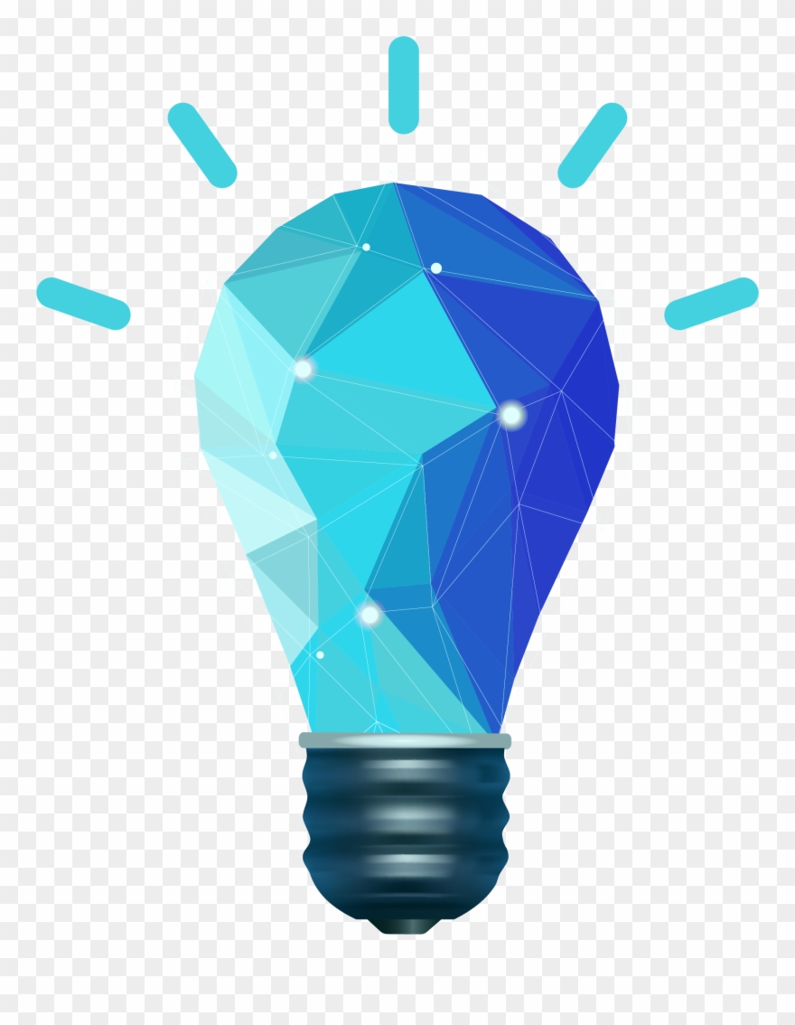 Light Bulb Png Transparent Free Images Png Only Nails - Light Bulb Blue Png Clipart