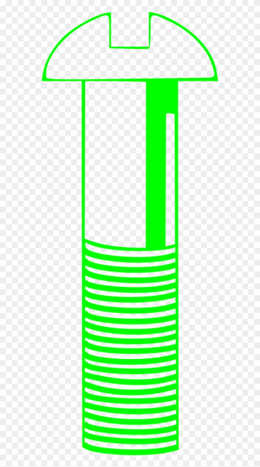 Machine Screw Blue - Screw Clipart