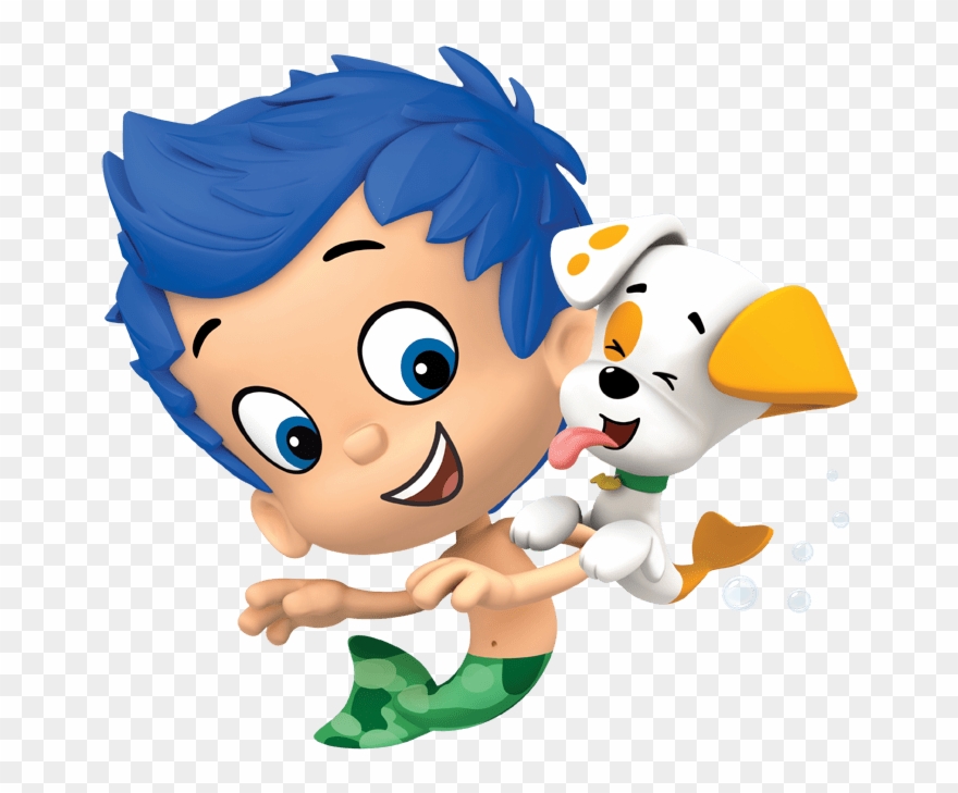 Bubble Guppies Gil And Puppy - Bubble Guppies Gil Clipart