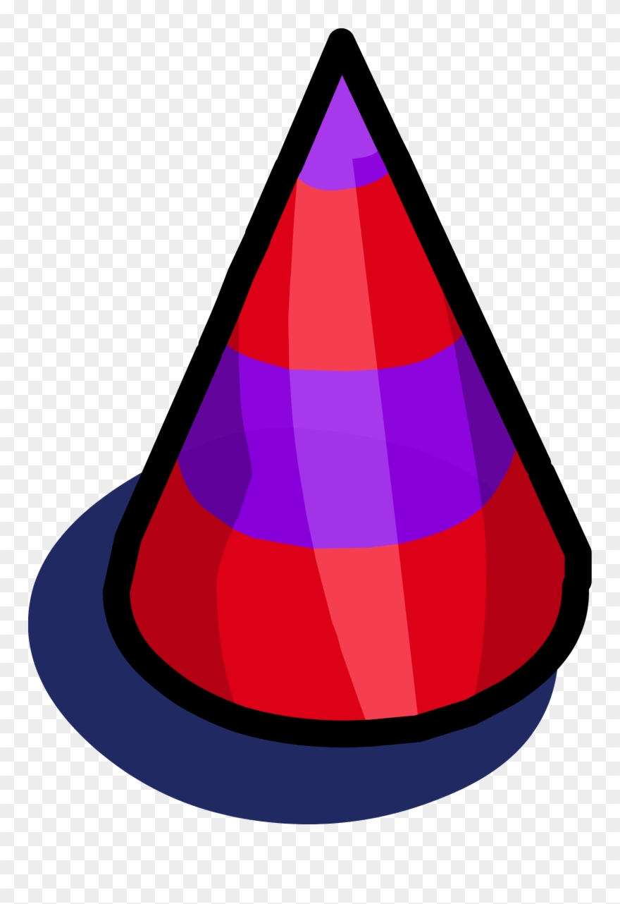 9th Anniversary Hat Cp Times - Club Penguin 9th Year Party Hat Clipart