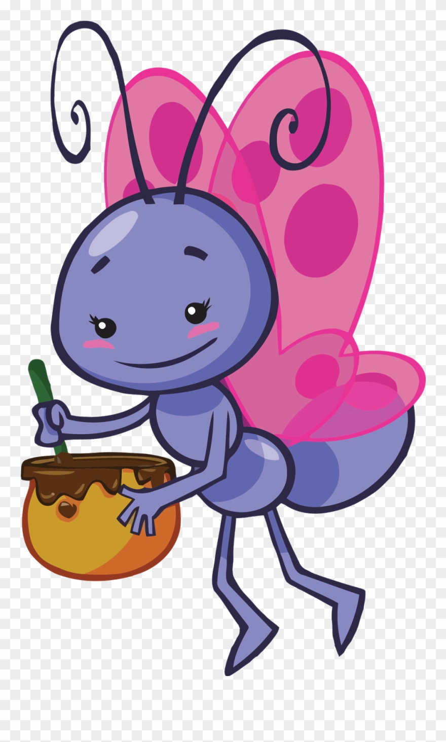 Galinha Pintadinha Borboletinha 1 - Borboletinha Galinha Pintadinha Clipart