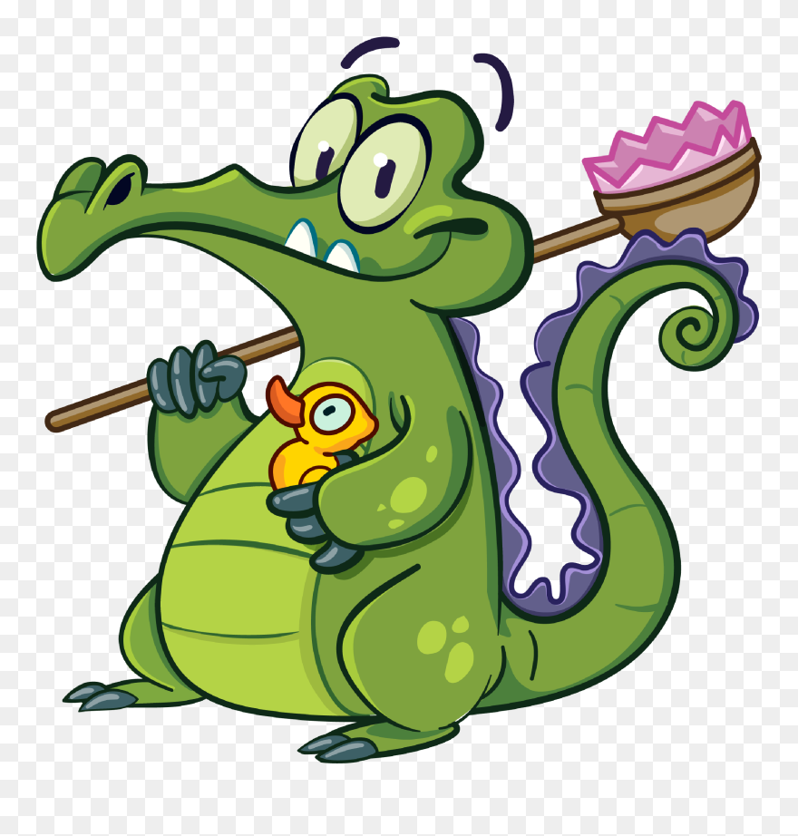 Where's My Water Crocodile Clipart