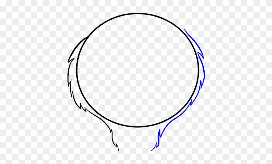 How To Draw Tiger Face - Circle Clipart